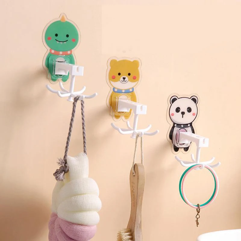1 PC Cartoon Six Claw Hook Multi-Purpose Hooks 360 Degrees Rotated Rotatable Rack For Organizer and Storage Accessories Hot
1 PC Cartoon Six Claw Hook Multi-Purpose Hooks 360 Degrees Rotated Rotatable Rack For Organizer and Storage Accessories Hot