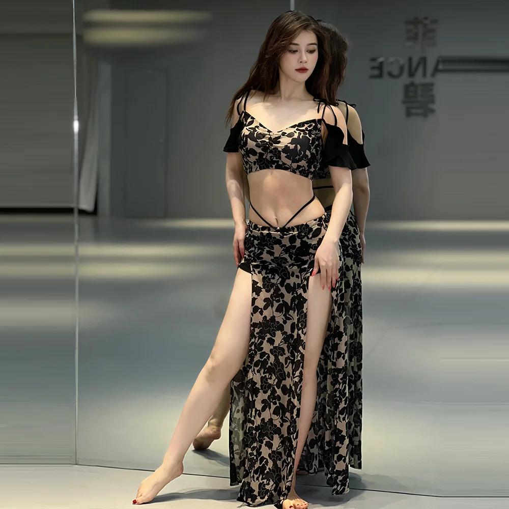 New Belly Dance Apparel WNomen's Straps Off Shoulder 2-Piece Long Dress Oriental Dance Women's Dance Training Suit Practice Suit
New Belly Dance Apparel WNomen's Straps Off Shoulder 2-Piece Long Dress Oriental Dance Women's Dance Training Suit Practice Suit