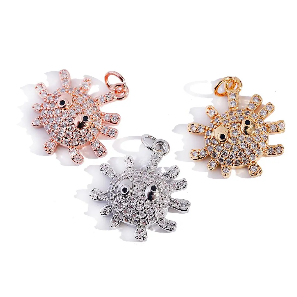 Подвески в виде солнца для женщин, золотистые/Серебристые Подвески с кристаллами фианита, ожерелье «сделай сам», фурнитура для изготовлени...
Подвески в виде солнца для женщин, золотистые/Серебристые Подвески с кристаллами фианита, ожерелье «сделай сам», фурнитура для изготовлени...