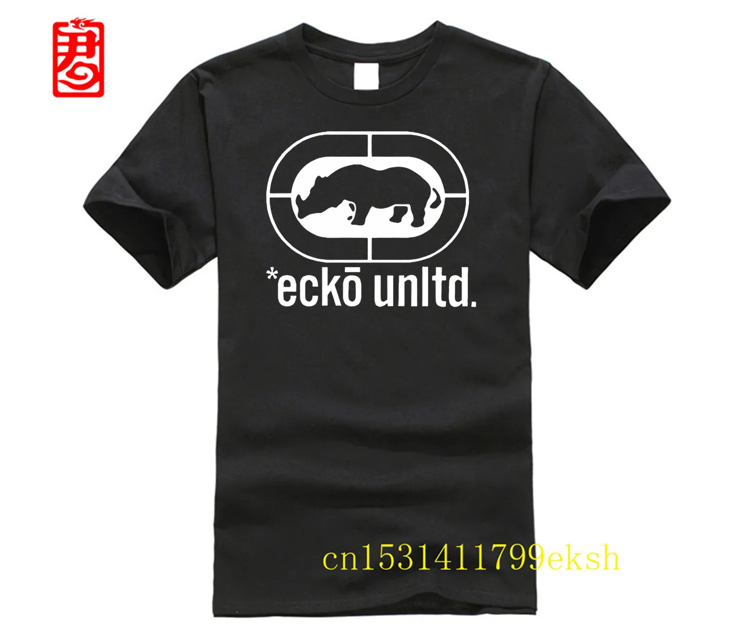 

Ecko_Unltd men tshirt funny fashion T shirts cool shirt for men men casual top Harajuku T-shirt TEE