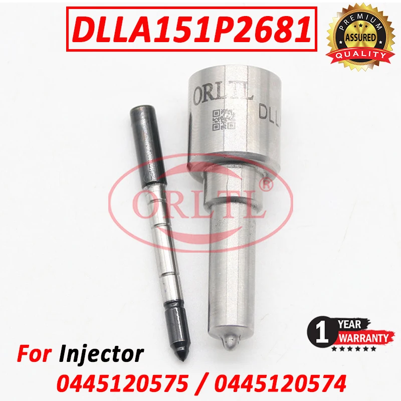 Diesel Nozzle DLLA151P2681 0433172681 Injector Sprayer DLLA 151 P 2681 For 0445120574 0445120575
Diesel Nozzle DLLA151P2681 0433172681 Injector Sprayer DLLA 151 P 2681 For 0445120574 0445120575