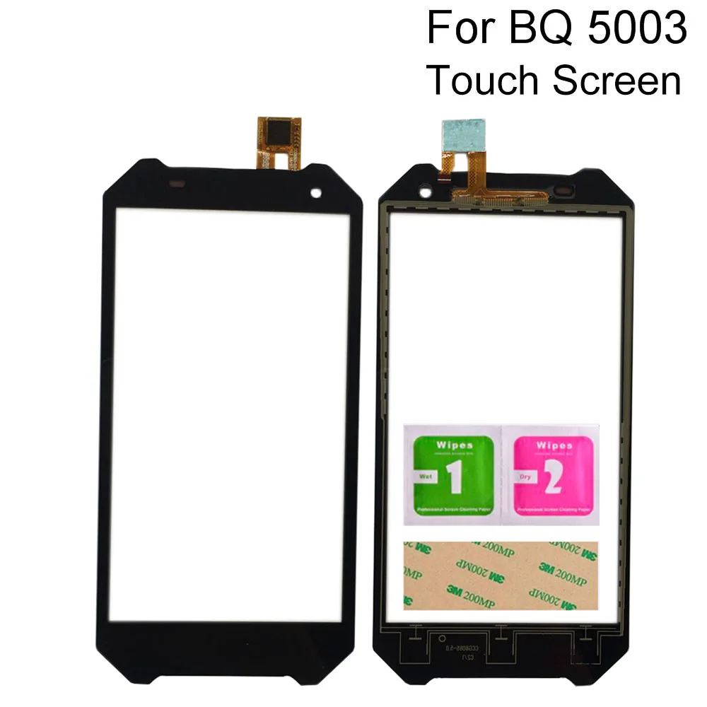 

Мобильный сенсорный экран для BQ BQ-5003L BQ5003L BQ 5003L BQS-5003L Shark Pro Сенсорный экран дигитайзер переднее стекло