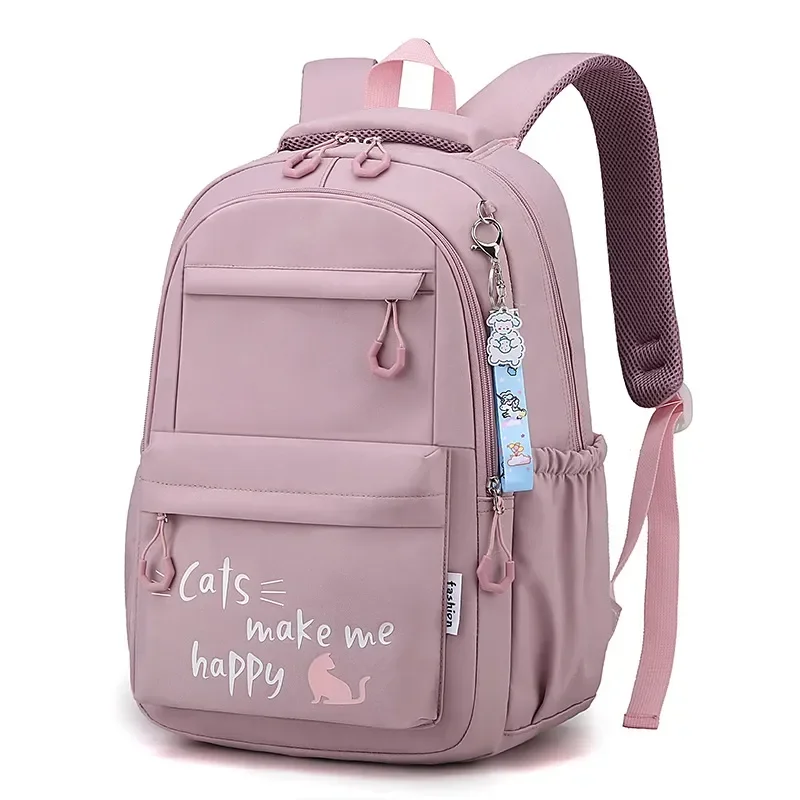 

Милый школьный рюкзак для девочек, водонепроницаемые ранцы для книг, большой дорожный ранец на плечо для подростков и студентов колледжа