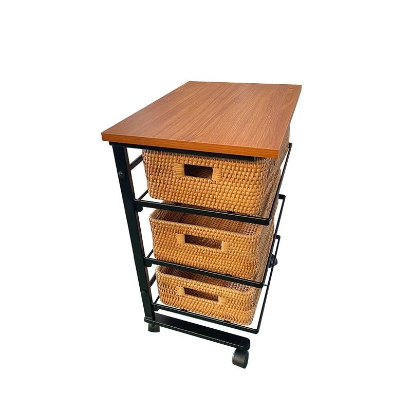 Natural Metal Frame Wooden Rattan Storage Basket Multi Rack Drawer Organizer for Clothes
Natural Metal Frame Wooden Rattan Storage Basket Multi Rack Drawer Organizer for Clothes