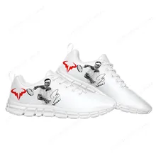 Rafael Nadal tennis player Sports Shoes Mens Womens Teenager Kids Children Sneakers Parent Child Sneaker Customize Shoe