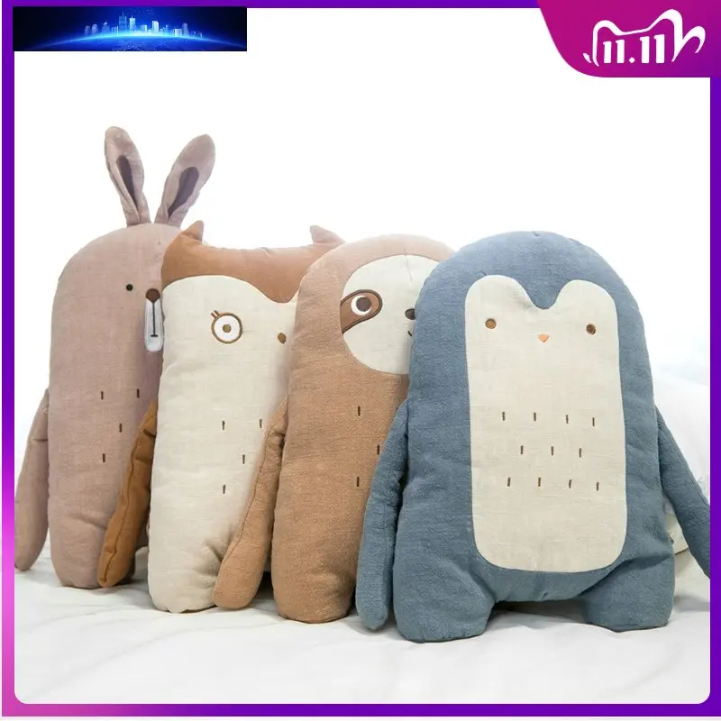 Snuggly Soft Cute Stuffed Sloth Toy Plush Rabbit Penguin Owl Animals Plushie Doll Pillow Sofa Cushion For Kids Birthday Gift
Snuggly Soft Cute Stuffed Sloth Toy Plush Rabbit Penguin Owl Animals Plushie Doll Pillow Sofa Cushion For Kids Birthday Gift