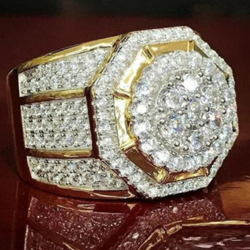 Milangirl Men's Triple Layer Zircon Irregular Ring Large Center Zircon Ring For Men Jewelry
Milangirl Men's Triple Layer Zircon Irregular Ring Large Center Zircon Ring For Men Jewelry