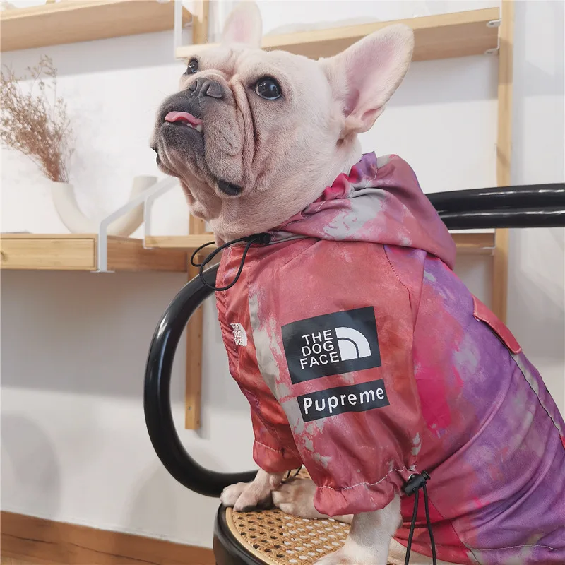 Dog Face Luxury Pet Dog Hoodie Fashion Two-legged Coat Schnauzer Golden Retriever Raincoat Windproof and Rainproof Dog Clothing
Dog Face Luxury Pet Dog Hoodie Fashion Two-legged Coat Schnauzer Golden Retriever Raincoat Windproof and Rainproof Dog Clothing
