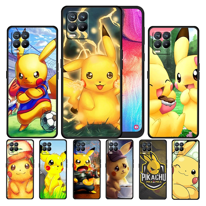 Cartoon Cute Pikachu For OPPO Realme GT Neo Master Edition 9i 8 7 Pro C21S Narzo 30 5G Soft TPU Silicone Black Phone Case Cover
Cartoon Cute Pikachu For OPPO Realme GT Neo Master Edition 9i 8 7 Pro C21S Narzo 30 5G Soft TPU Silicone Black Phone Case Cover