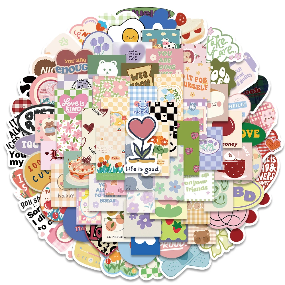 10/90pcs Cute Cartoon Fresh Vinyl Laptop Decals DIY Luggage Phone Guitar Stickers Waterproof Graffiti Kids Toy
10/90pcs Cute Cartoon Fresh Vinyl Laptop Decals DIY Luggage Phone Guitar Stickers Waterproof Graffiti Kids Toy