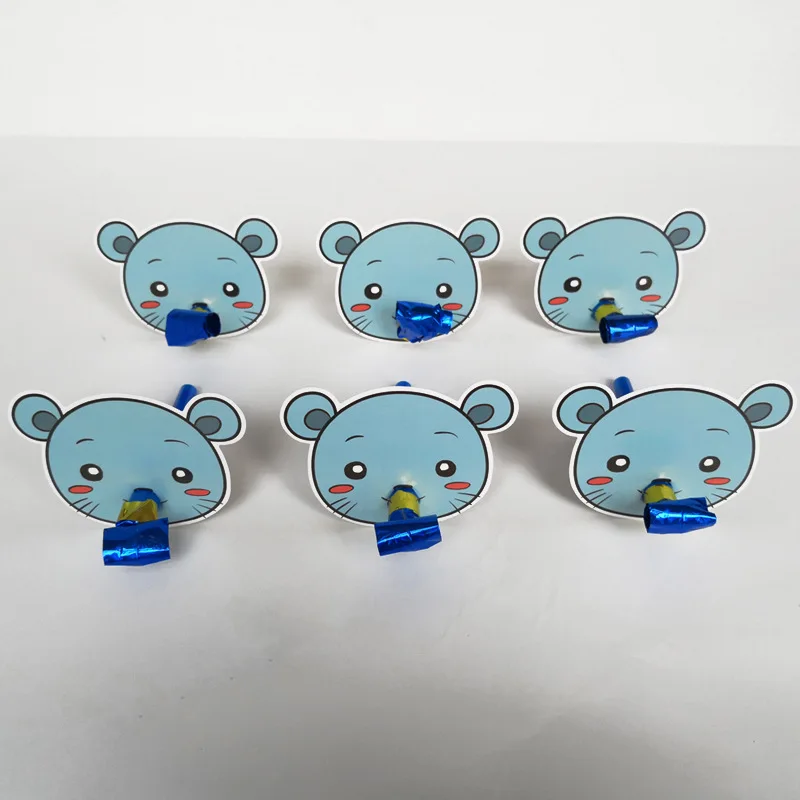 6Pcs/lot Cute Colorful Cartoon Animals Whistles Children Birthday Christmas Party Blowing Dragon Blowout Baby for Birthday Party 
6Pcs/lot Cute Colorful Cartoon Animals Whistles Children Birthday Christmas Party Blowing Dragon Blowout Baby for Birthday Party