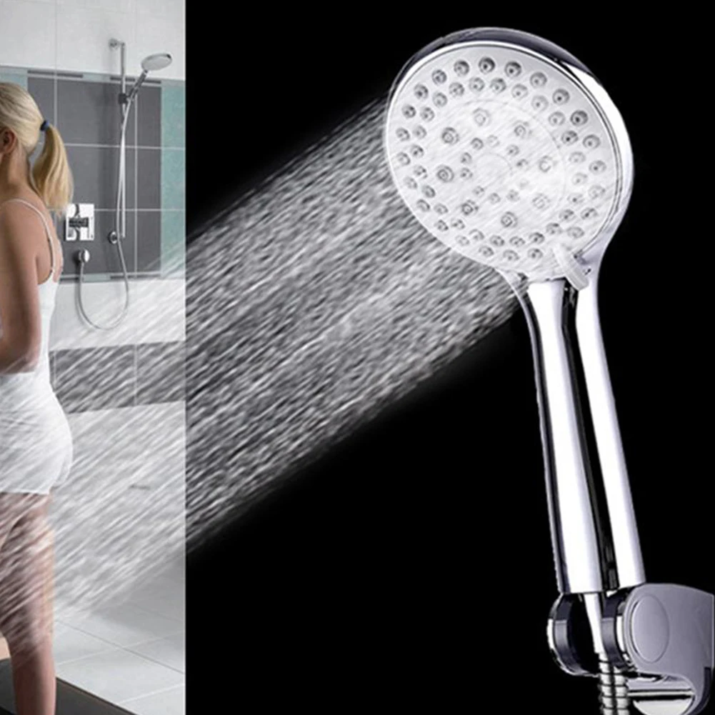 Handheld Shower Head 5-Speed Adjustment Mode Pressurized Hand Spray Shower Head Hose Wall Bracket Set Bathroom Shower Accessory
Handheld Shower Head 5-Speed Adjustment Mode Pressurized Hand Spray Shower Head Hose Wall Bracket Set Bathroom Shower Accessory