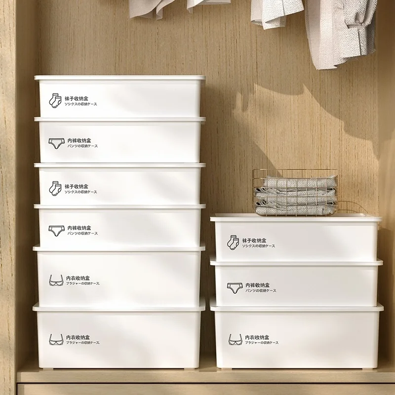 Household Plastic Underwear Storage Box Drawer Type Three-in-one Compartment Bra And Panty Sorting Socks Closet Desktop Organize
Household Plastic Underwear Storage Box Drawer Type Three-in-one Compartment Bra And Panty Sorting Socks Closet Desktop Organize