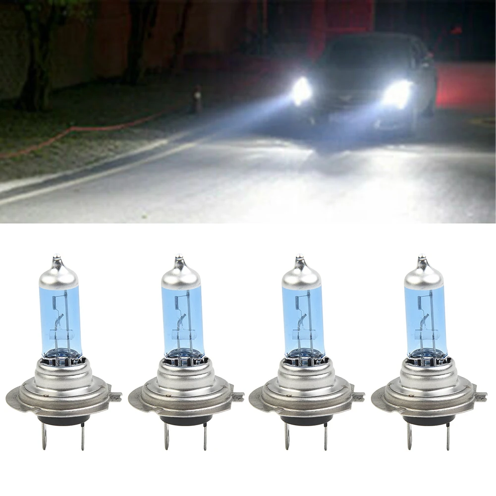 4pcs/set H7 100W 6000K Xenon Hid Super White Effect Look Headlight Lamp Light Bulb 12V H1 Headlight Bulbs Car Accessorry
4pcs/set H7 100W 6000K Xenon Hid Super White Effect Look Headlight Lamp Light Bulb 12V H1 Headlight Bulbs Car Accessorry