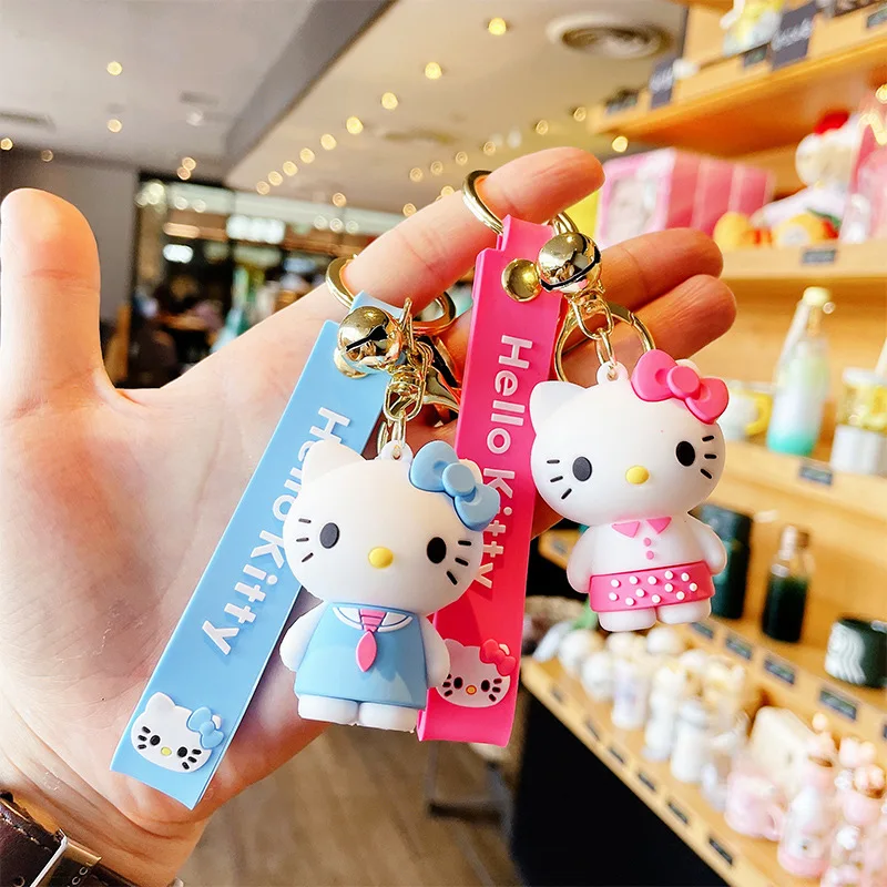 Kawaii Sanrio Keychain Cute Cartoon Anime Figures Hello Kitty Dress Up Car Key Ring Backpack Pendant Ornaments Gifts For Friends
Kawaii Sanrio Keychain Cute Cartoon Anime Figures Hello Kitty Dress Up Car Key Ring Backpack Pendant Ornaments Gifts For Friends