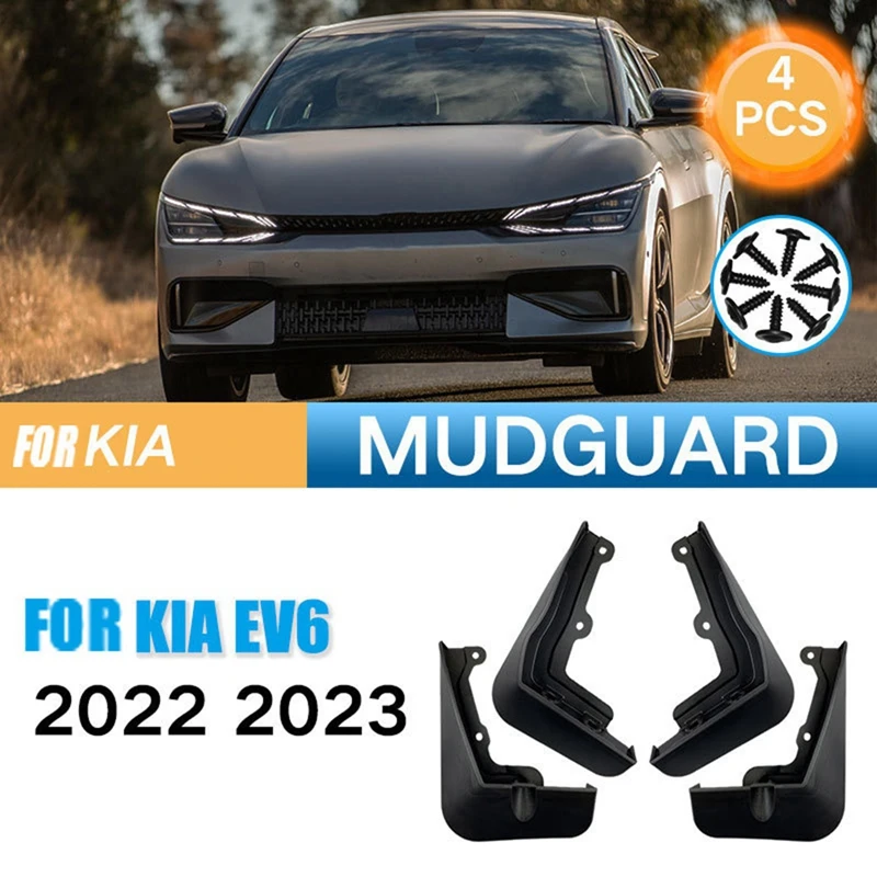 Car Mudguards For KIA EV6 GT 2022 2023 Fender Mud Guard Flap Splash Flaps Mud Flaps Accessories
Car Mudguards For KIA EV6 GT 2022 2023 Fender Mud Guard Flap Splash Flaps Mud Flaps Accessories