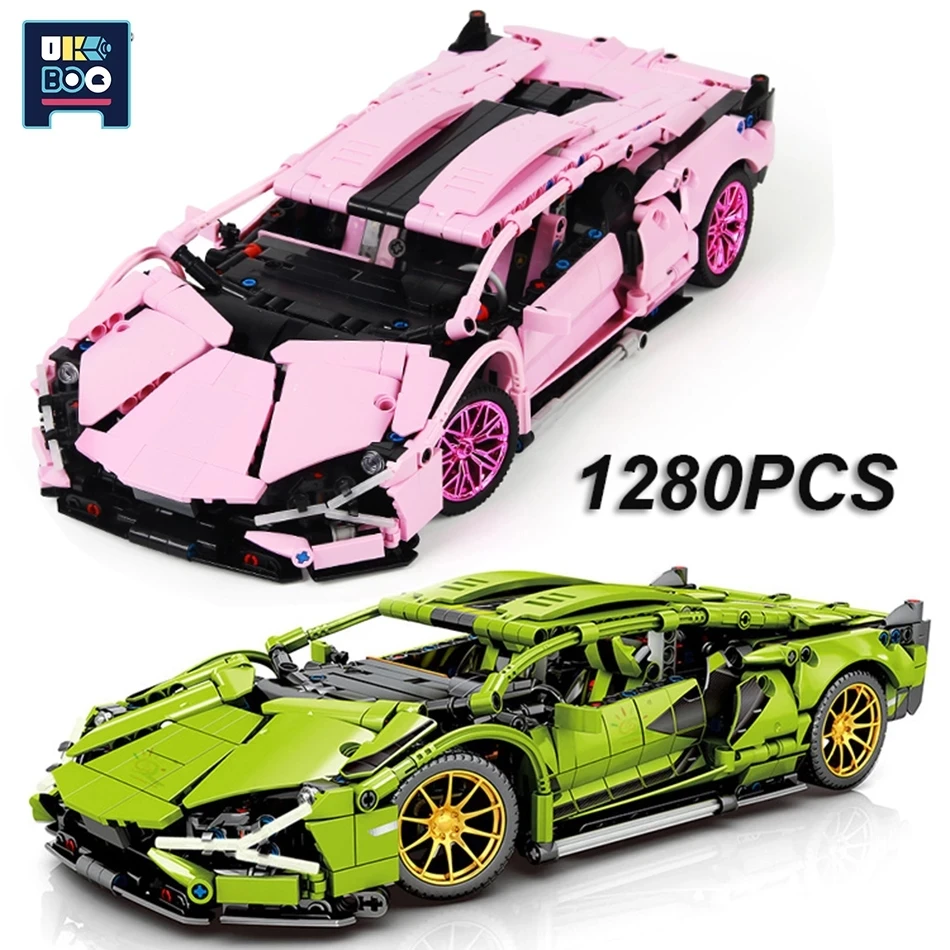 1280PCS Tech MOC Super Champions Racing Sports Vehicle Model Creative Plastic Building Blocks Toys Cars For Children Aldult
1280PCS Tech MOC Super Champions Racing Sports Vehicle Model Creative Plastic Building Blocks Toys Cars For Children Aldult