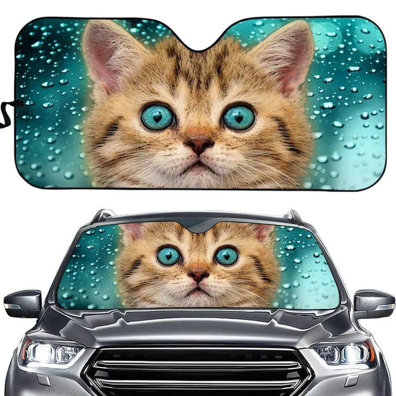 3D Animal Cat Design Car Sun Shade Windshield Car Sun Shade for Windshield Cars Heat Reflector Car Sunshade Cover
3D Animal Cat Design Car Sun Shade Windshield Car Sun Shade for Windshield Cars Heat Reflector Car Sunshade Cover