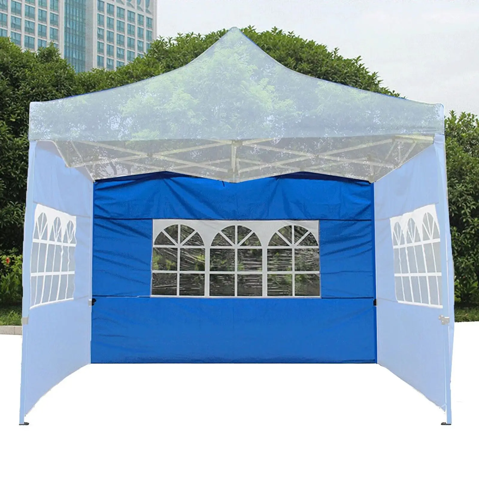 Складная Наружная палатка на четырех углах водонепроницаемая из ткани Оксфорд