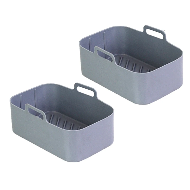 Air Fryer Silicone Basket Tray Fried Baking Pan Insert Dish Accessory Dual Basket For Ninja DZ201 Air Fryer
Air Fryer Silicone Basket Tray Fried Baking Pan Insert Dish Accessory Dual Basket For Ninja DZ201 Air Fryer