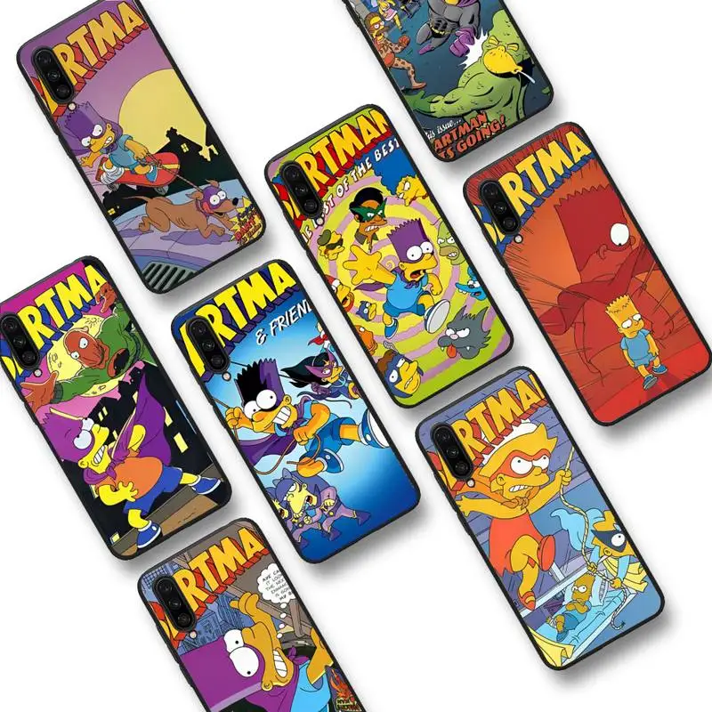 

Disney The Simpsons Phone Case For Xiaomi Mi Note 10 Pro 8 Lite 9 Se 10T 6X 6 5X 5 F1 Mix 2S Max 2 3 Cover