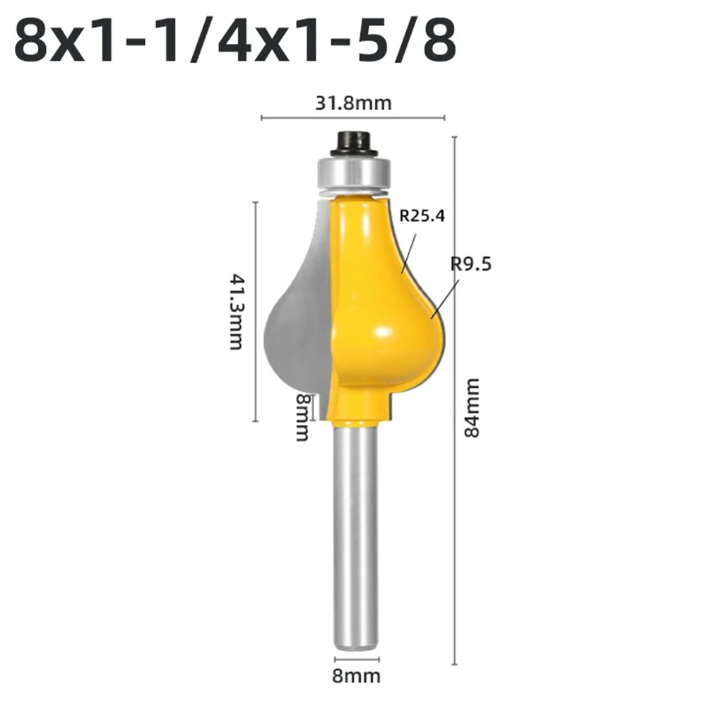 Durable Home Router Bit 8/12/12.7mm For Line Cutter Handrail Router Bit Industrial Quality Milling Cutter Steel
Durable Home Router Bit 8/12/12.7mm For Line Cutter Handrail Router Bit Industrial Quality Milling Cutter Steel