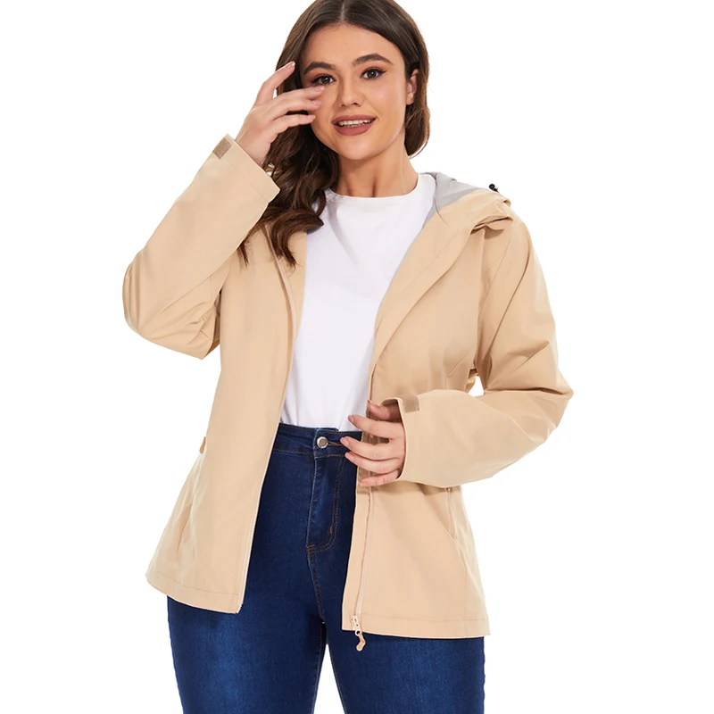 Vangull Spring New Short Hooded Women Trench Long Sleeve Zipper Simple Female Windbreaker Office Lady Solid Loose Outwears
Vangull Spring New Short Hooded Women Trench Long Sleeve Zipper Simple Female Windbreaker Office Lady Solid Loose Outwears