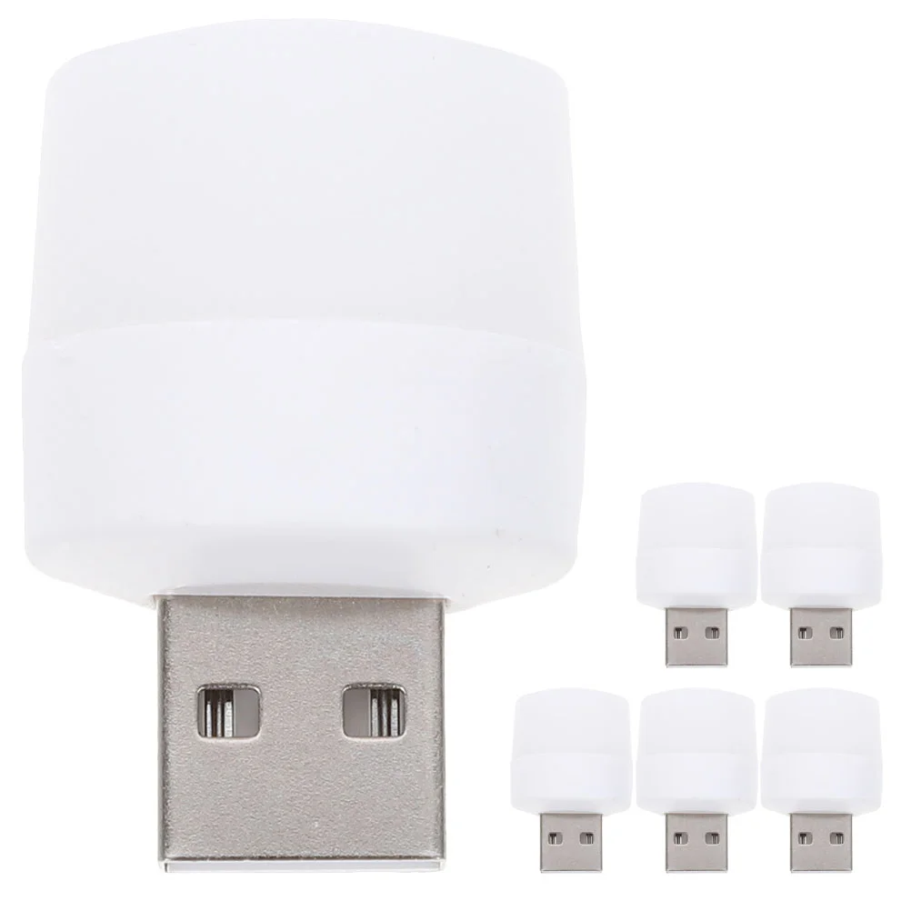 6PCS LED Night Lights USB Plug Into Type Mini Night Lamp USB Powered Lights
6PCS LED Night Lights USB Plug Into Type Mini Night Lamp USB Powered Lights