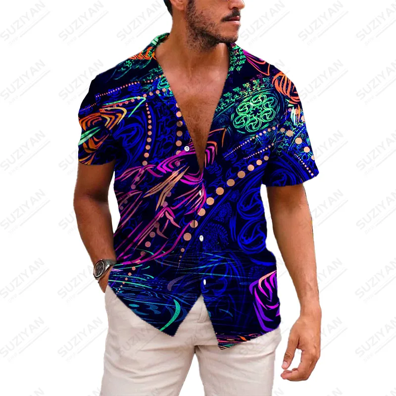 Summer For Men Collar Gothic Men'S Patterns New Printing Shirts For Men Urban Style Stand Loose Fashion Beautiful Patterns
Summer For Men Collar Gothic Men'S Patterns New Printing Shirts For Men Urban Style Stand Loose Fashion Beautiful Patterns