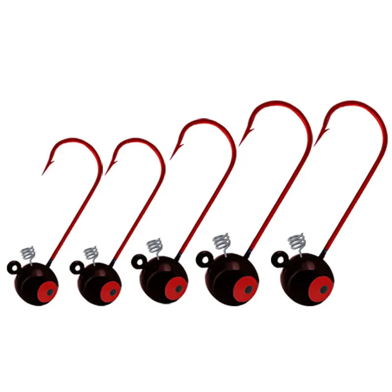 Lead hook with spring needle 3.5G 5g 7g soft bait anti hanging bottom hook road sub soft bait fishing gear accessories
Lead hook with spring needle 3.5G 5g 7g soft bait anti hanging bottom hook road sub soft bait fishing gear accessories
