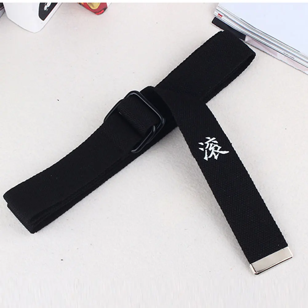 Belt Canvas Nylon Student Unisex Chinese Characters Personality Text Double Buckle Canvas Belt New
Belt Canvas Nylon Student Unisex Chinese Characters Personality Text Double Buckle Canvas Belt New