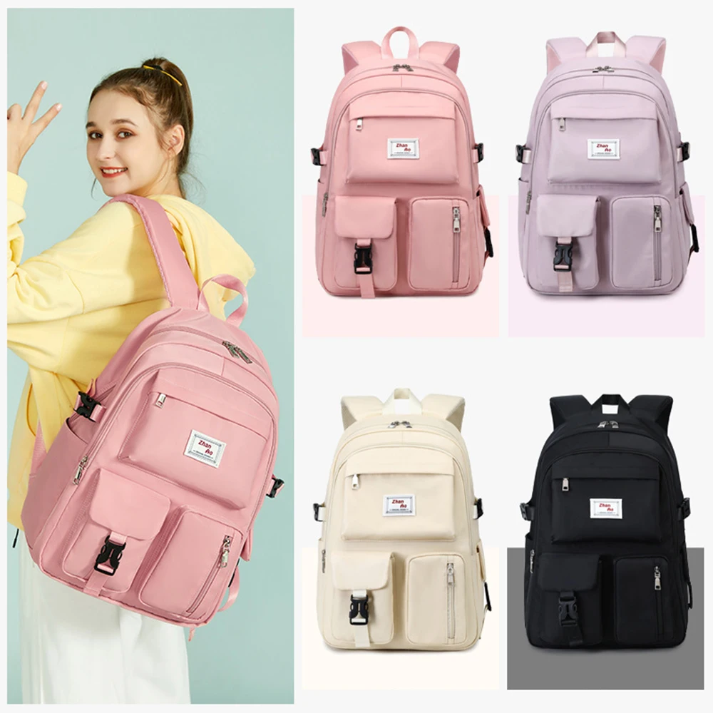 Students Backpack Shoulder Bag Large Capacity Leisure Daypack for Travel Durable Oxford Cloth Polyester d88
Students Backpack Shoulder Bag Large Capacity Leisure Daypack for Travel Durable Oxford Cloth Polyester d88