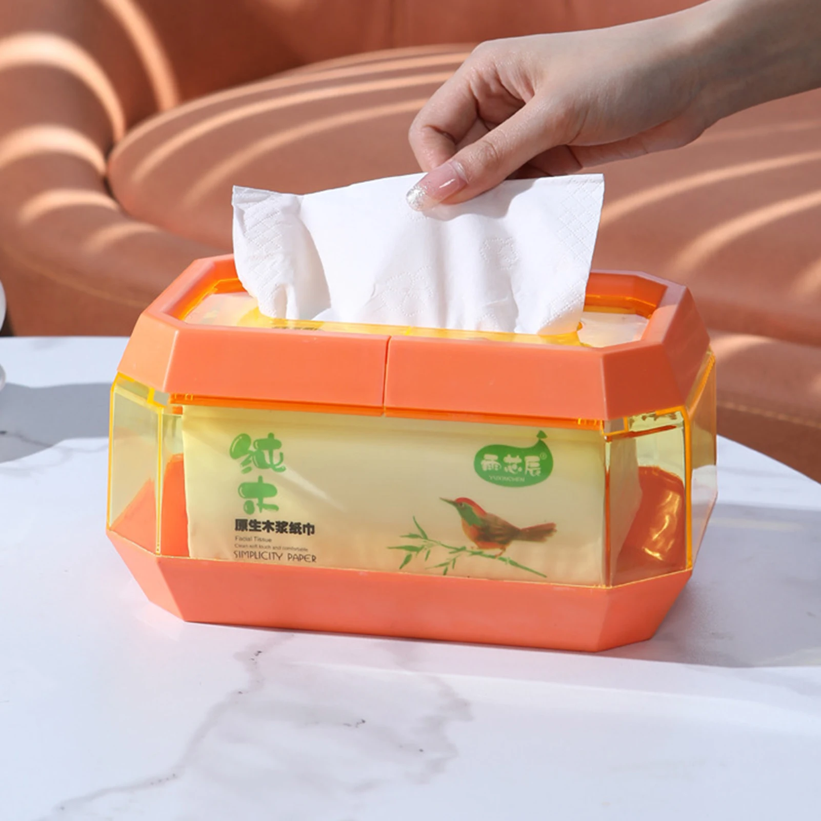 Simple Tissue Storage Box with Spring Multipurpose Toilet Paper Organizer Durable Wall Mounted Office Desktop Tissue Box
Simple Tissue Storage Box with Spring Multipurpose Toilet Paper Organizer Durable Wall Mounted Office Desktop Tissue Box