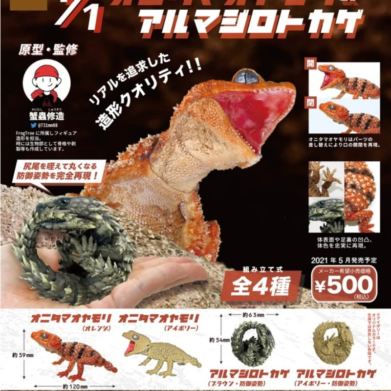 Капсульная игрушка гасяпон, ящерица, ящерица, нефаруус, АМИА, Armadillo Girdled, ящерица из ПВХ, игрушечные фигурки, коллекционные украшения, модель, ...
Капсульная игрушка гасяпон, ящерица, ящерица, нефаруус, АМИА, Armadillo Girdled, ящерица из ПВХ, игрушечные фигурки, коллекционные украшения, модель, ...