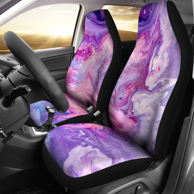 Purple / Pink Marble Print Abstract Art Car Seat Covers Pair, 2 Front Seat Covers, Car Seat Covers, Car Seat Protector, Car Acce
Purple / Pink Marble Print Abstract Art Car Seat Covers Pair, 2 Front Seat Covers, Car Seat Covers, Car Seat Protector, Car Acce
