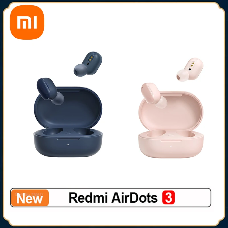 Original Xiaomi Redmi AirDots 3 Bluetooth-compatible Earphone Noise Reduction Wireless Earbuds CD-level Sound Quality Headset
Original Xiaomi Redmi AirDots 3 Bluetooth-compatible Earphone Noise Reduction Wireless Earbuds CD-level Sound Quality Headset