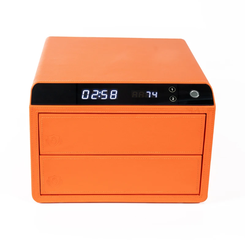 

China supplier smart Safe Locker smart furniture Steel Caja Fuerte Fingerprint Mini Safe Box