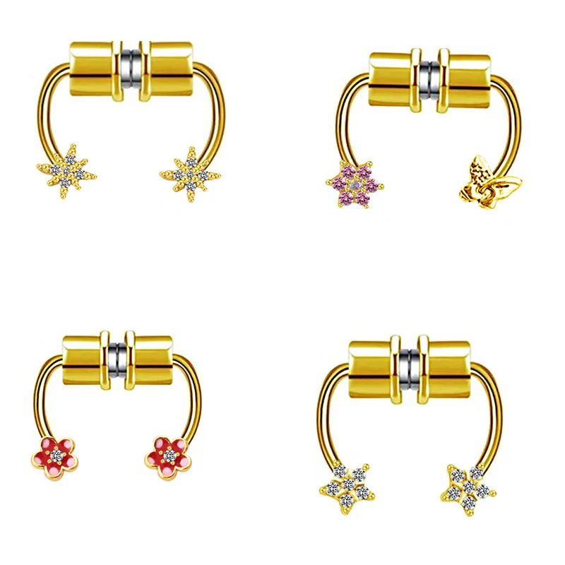 2022 Fake Piercing Nose Ring Alloy Nose Piercing Hoop Septum Rings For Women Fashion Body Jewelry Gifts Magnetic Fake Piercing
2022 Fake Piercing Nose Ring Alloy Nose Piercing Hoop Septum Rings For Women Fashion Body Jewelry Gifts Magnetic Fake Piercing