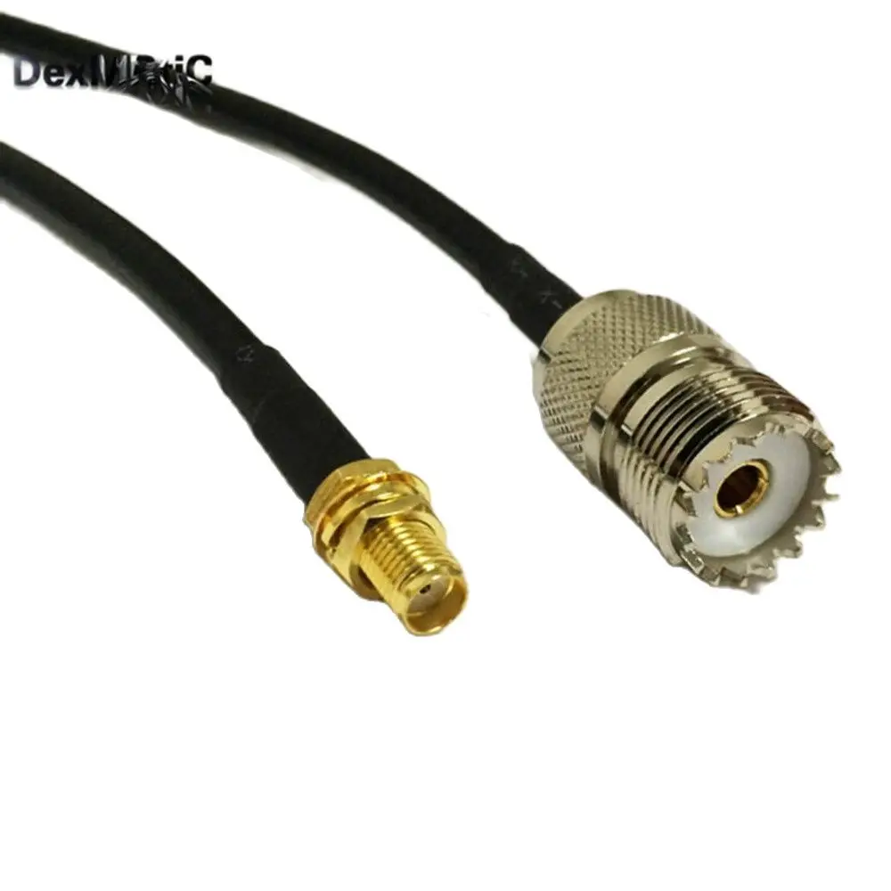 1PC New SMA Female Jack To UHF Female Jack Connector RG58 Cable Pigtail Adapter 50CM/1M/2M
1PC New SMA Female Jack To UHF Female Jack Connector RG58 Cable Pigtail Adapter 50CM/1M/2M