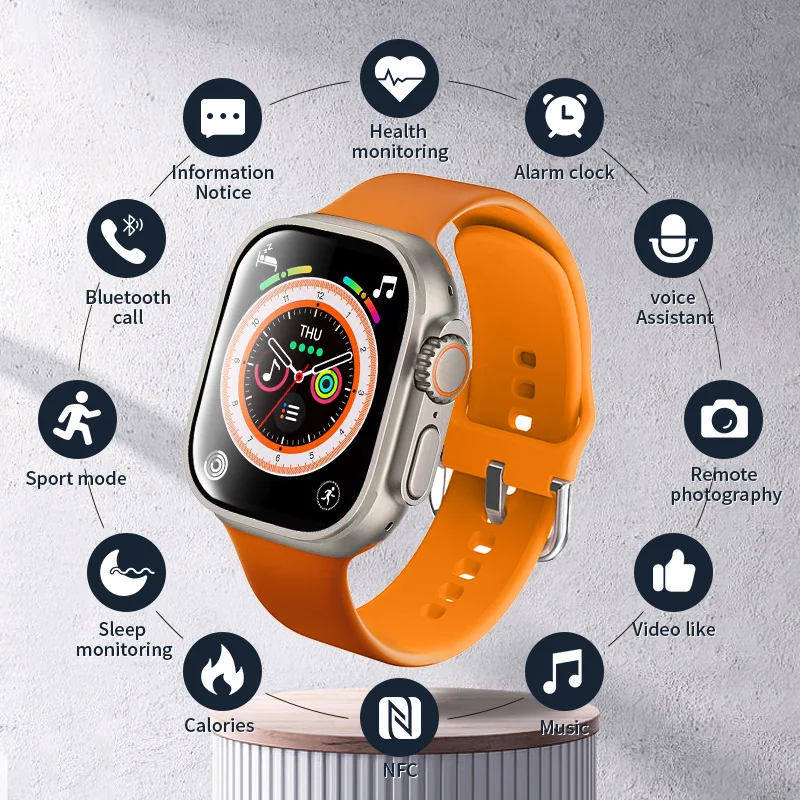 LIGE Ultra Smart Watch Men Always-on Display Wireless Charging Watches IP68 Waterproof Bluetooth Call NFC Smartwatch Men Women
LIGE Ultra Smart Watch Men Always-on Display Wireless Charging Watches IP68 Waterproof Bluetooth Call NFC Smartwatch Men Women