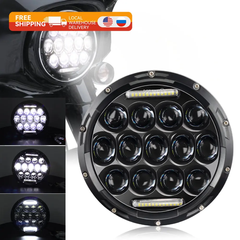 7 Inch Motorcycle LED Headlight for Harley Touring Classic Electra Road King Street Glide Yamaha 7Inch Headlight
7 Inch Motorcycle LED Headlight for Harley Touring Classic Electra Road King Street Glide Yamaha 7Inch Headlight