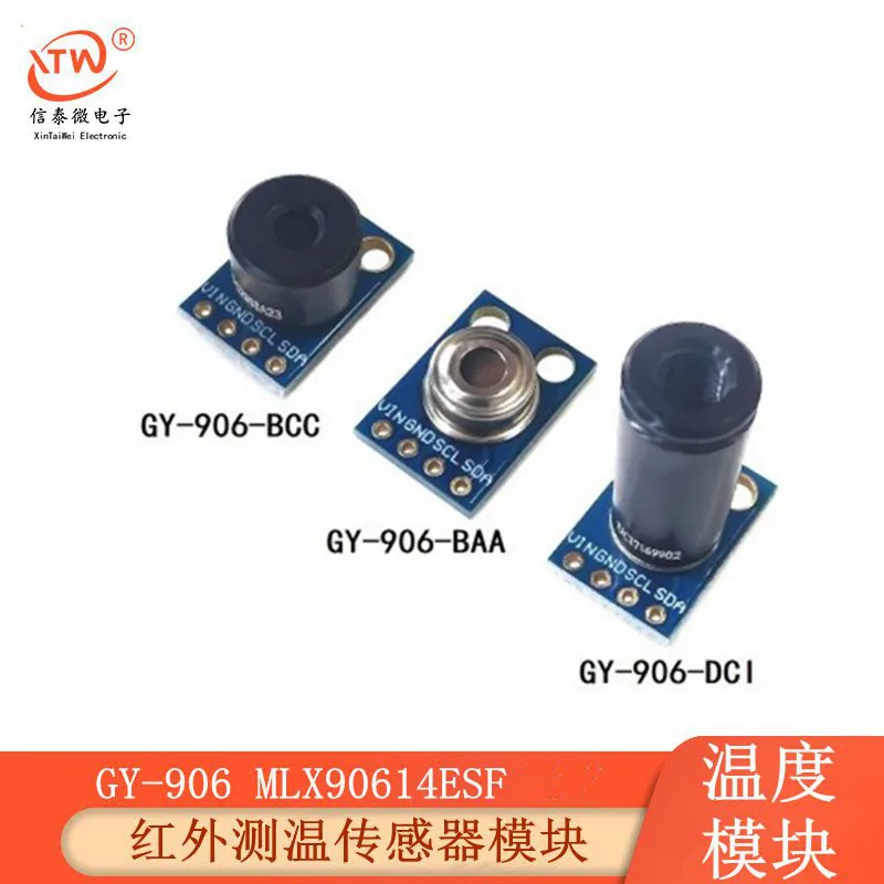 GY-906 Thermal BAA BCC DCI IR Infrared Temperature Probe Module Temperature Collector
GY-906 Thermal BAA BCC DCI IR Infrared Temperature Probe Module Temperature Collector