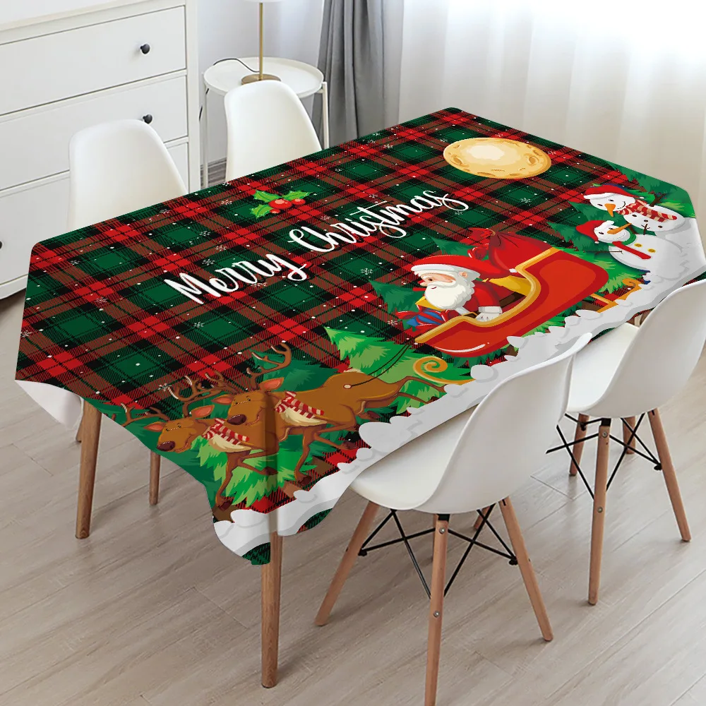 Christmas Tablecloth Santa Claus Gift Pattern Rectangular Tablecloth Waterproof Oilproof Tablecloth Manteles стол Tapete
Christmas Tablecloth Santa Claus Gift Pattern Rectangular Tablecloth Waterproof Oilproof Tablecloth Manteles стол Tapete