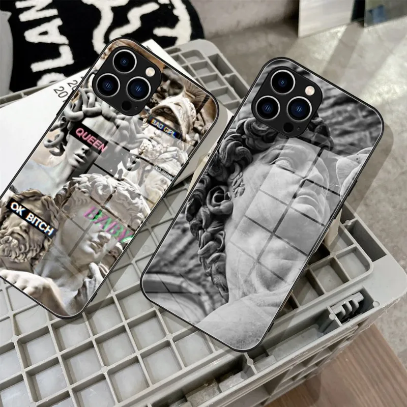 David Michelangelo Rome Statue Phone Case Tempered Glass For IPhone 14 13 11 12 Pro 8 7 Plus X Pro MAX XR XS MINI SE 2020 Covers
David Michelangelo Rome Statue Phone Case Tempered Glass For IPhone 14 13 11 12 Pro 8 7 Plus X Pro MAX XR XS MINI SE 2020 Covers