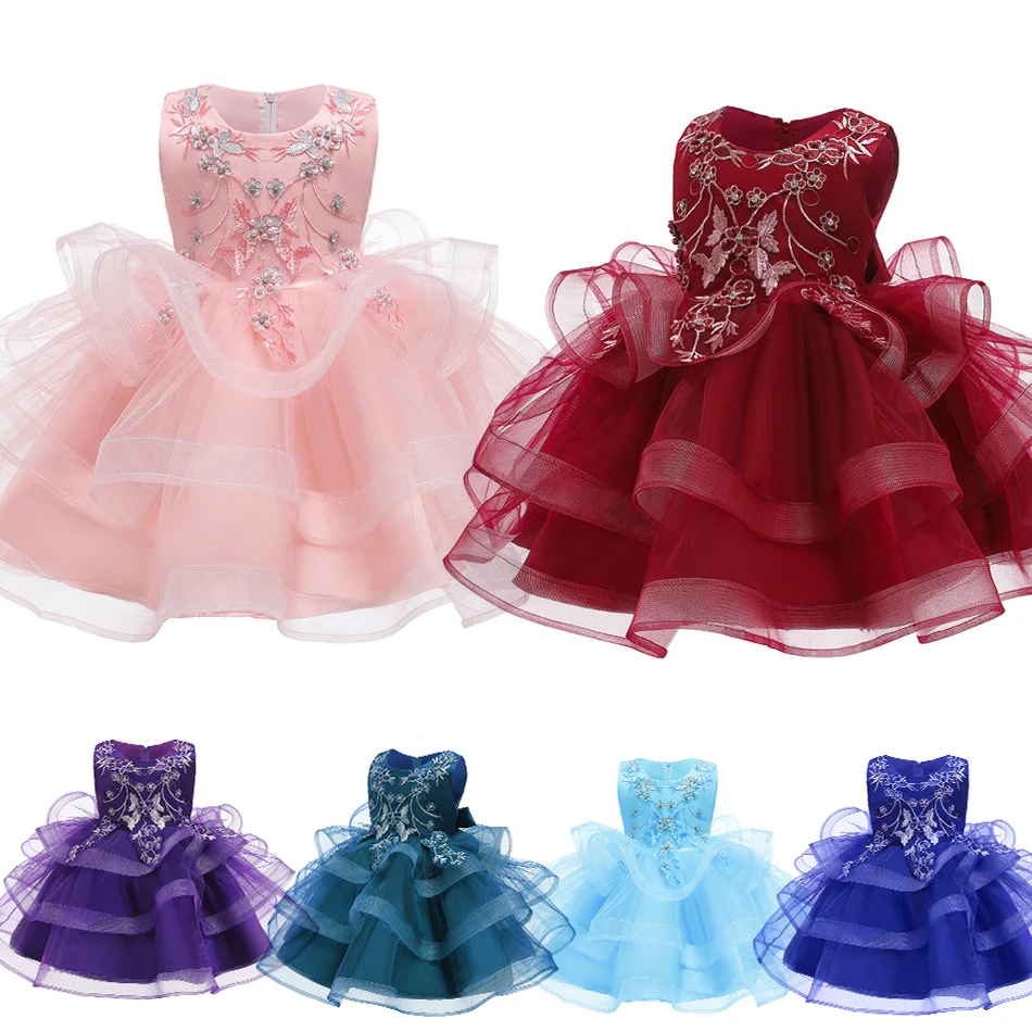 Embroidery Flower Wedding Evening Children Clothing Princess Party Kids Dresses for Girls Birthday Party Lace Flower Ball Gown
Embroidery Flower Wedding Evening Children Clothing Princess Party Kids Dresses for Girls Birthday Party Lace Flower Ball Gown