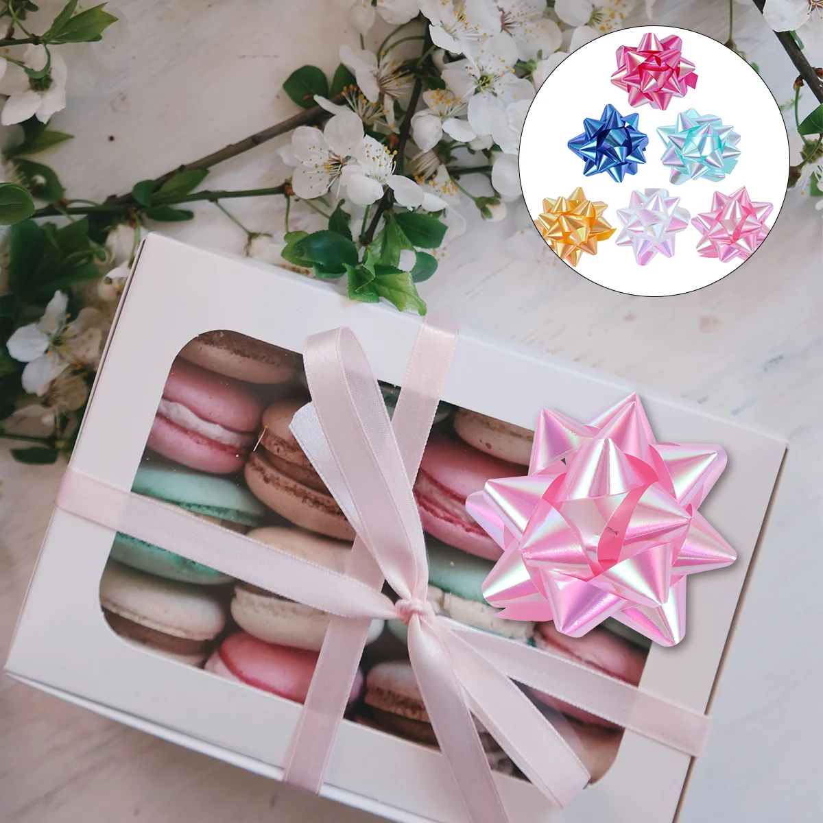 30pcs Assorted Pastel Satin Gift Bows Gift Bows for Gift Box Decor Christmas Wrapping Gift Bow Gift Wrap Bows
30pcs Assorted Pastel Satin Gift Bows Gift Bows for Gift Box Decor Christmas Wrapping Gift Bow Gift Wrap Bows