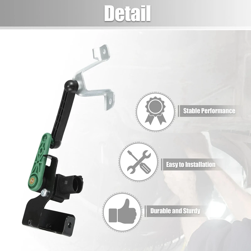 1 шт. Автомобильная задняя левая фара, датчик уровня, запчасти, аксессуары для A3 TT VW GTI Golf E-Golf 5Q0512521J 5Q0512521G 5Q0512521F 
1 шт. Автомобильная задняя левая фара, датчик уровня, запчасти, аксессуары для A3 TT VW GTI Golf E-Golf 5Q0512521J 5Q0512521G 5Q0512521F