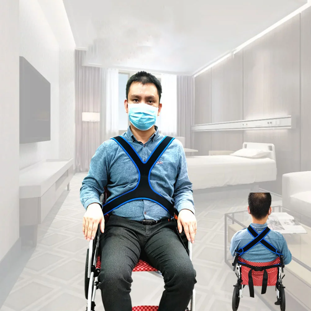 1pc Wheelchair Safety Harness Strap Harness Chair Adjustable Strap Vest Restraint Wheelchair Safety Waist Belt
1pc Wheelchair Safety Harness Strap Harness Chair Adjustable Strap Vest Restraint Wheelchair Safety Waist Belt