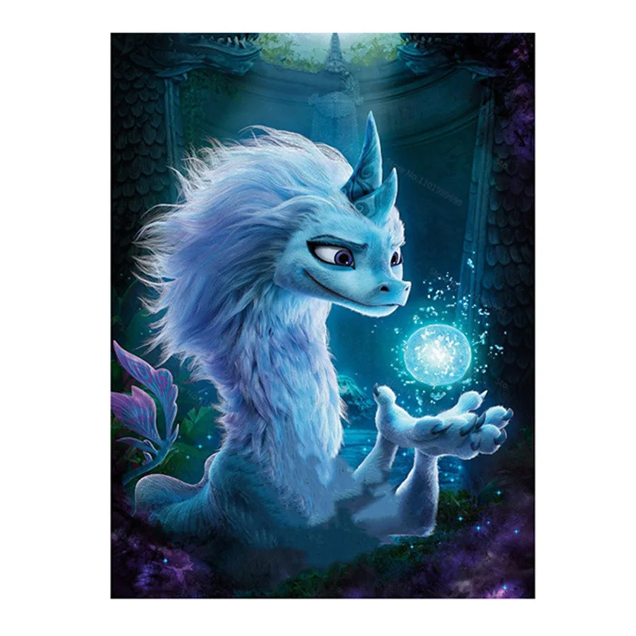Картина «Raya And The Last Dragon Disney», алмазная вышивка ручной работы, Набор для вышивки крестиком, мозаика из страз
Картина «Raya And The Last Dragon Disney», алмазная вышивка ручной работы, Набор для вышивки крестиком, мозаика из страз