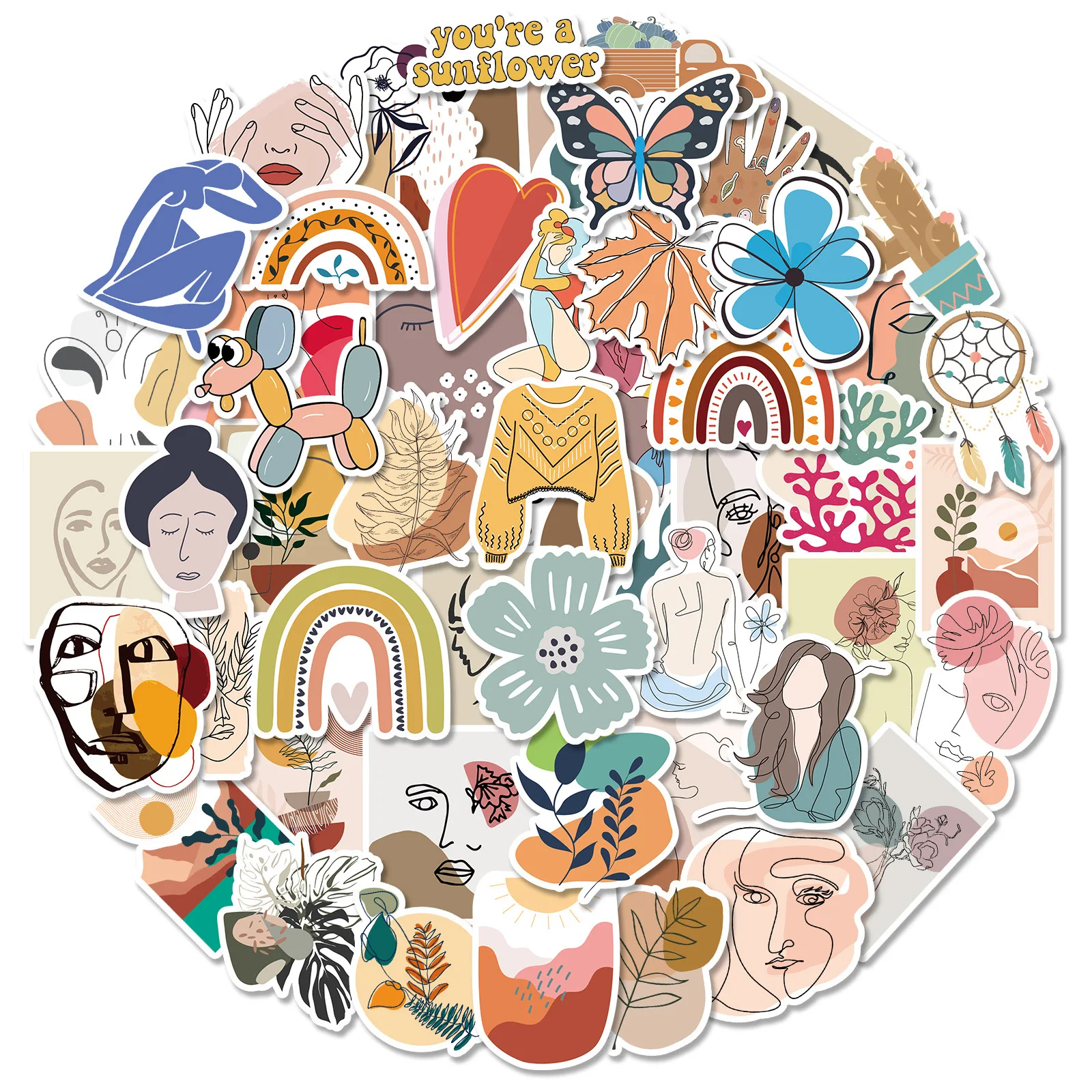 10/30/50Pcs Retro Vintage Art Bohemia Stickers Aesthetic DIY Suitcase Car Motorcycle Luggage Phone Cartoon Boho Sticker Kids Toy
10/30/50Pcs Retro Vintage Art Bohemia Stickers Aesthetic DIY Suitcase Car Motorcycle Luggage Phone Cartoon Boho Sticker Kids Toy